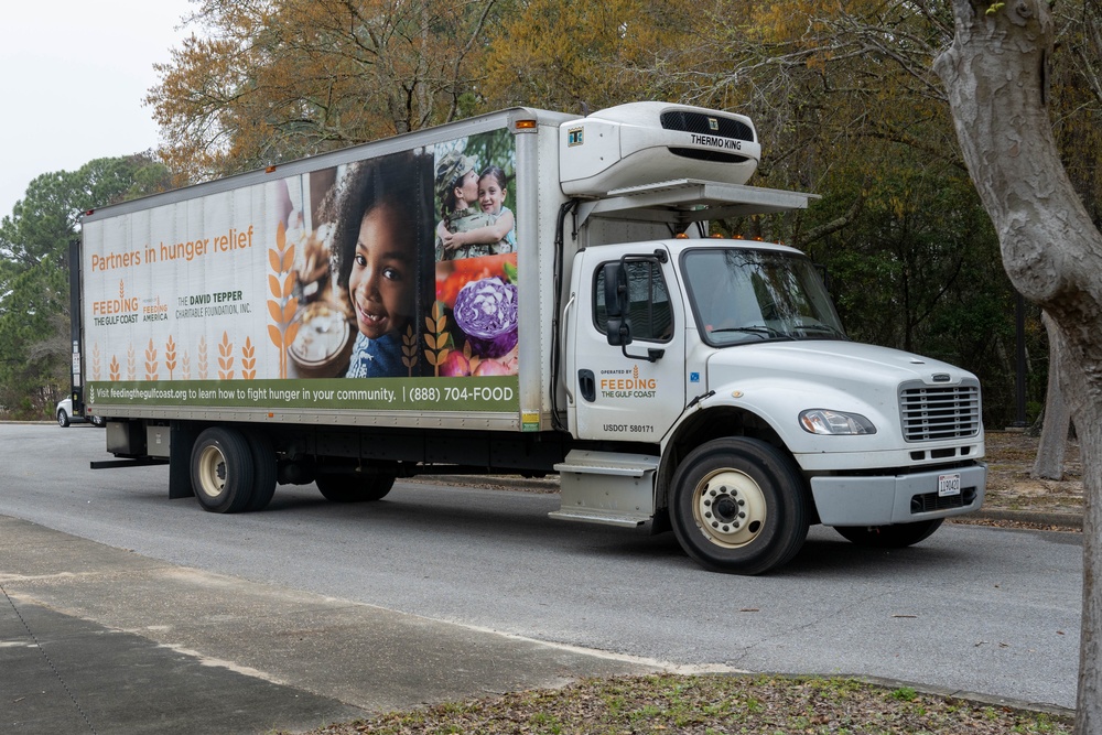 Hurlburt Field Mobile Food Pantry kicks off its first event