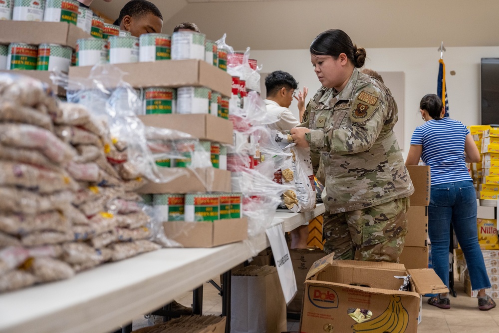 Hurlburt Field Mobile Food Pantry kicks off its first event