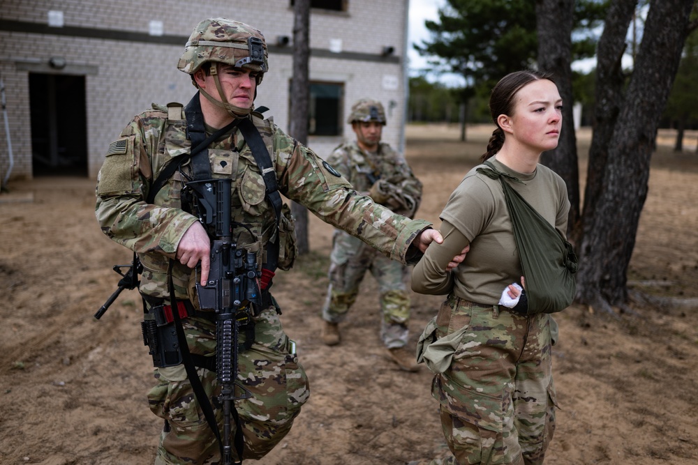 Military Police Detainee Exercise