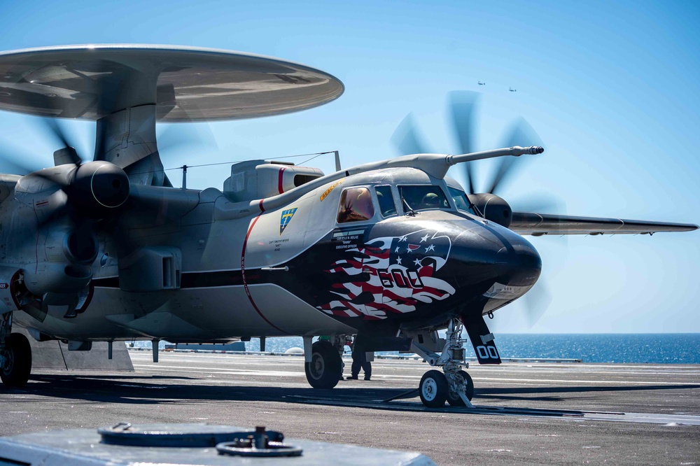 USS Carl Vinson (CVN) Sailors Conduct Flight Operations