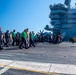 USS Carl Vinson (CVN) Sailors Conduct Flight Operations in the Pacific Ocean