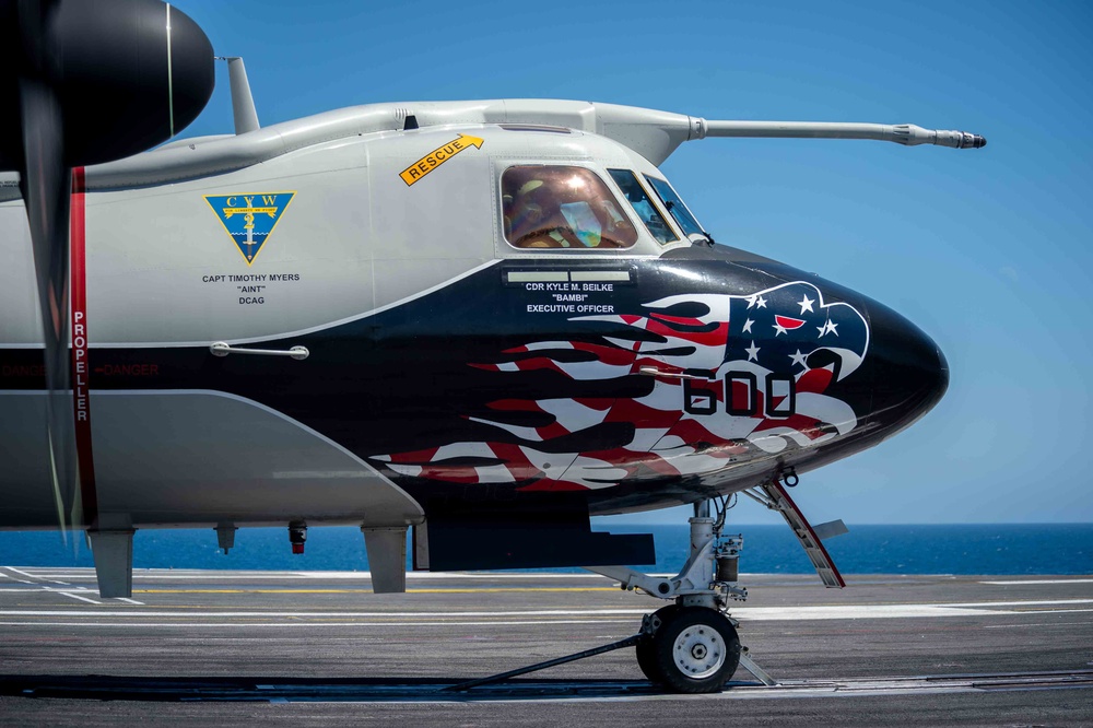 USS Carl Vinson (CVN) Sailors Conduct Flight Operations