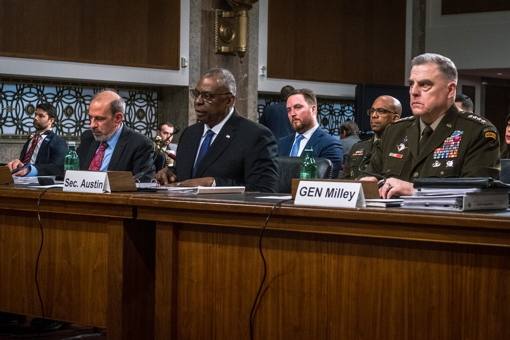 SECDEF, CJCS and USD (Comptroller) SASC Budget Hearing