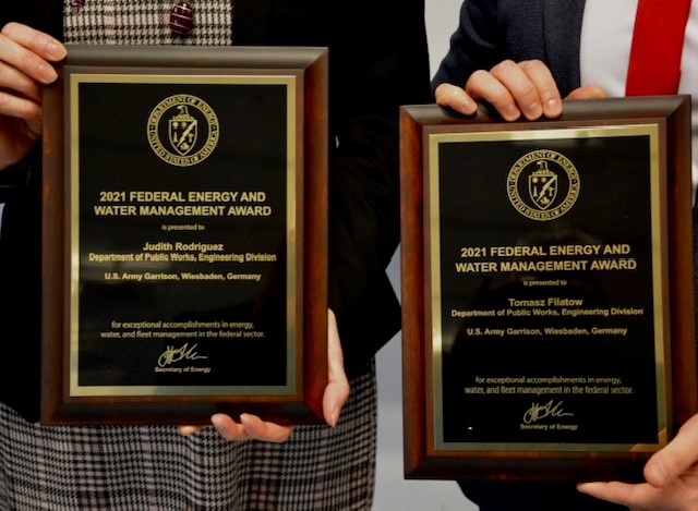Department of Energy spotlights Garrison Wiesbaden's energy project leaders