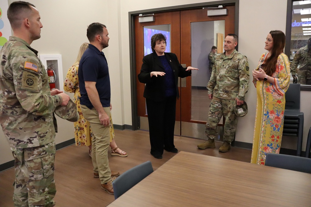 Director of IMCOM Readiness visits Fort Polk to assess quality of life progress