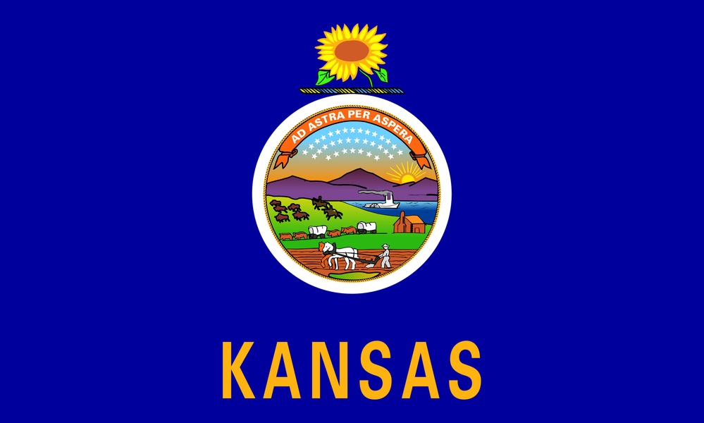 Kansas Flag for Kansas SPP 30th Anniversary Book Submission