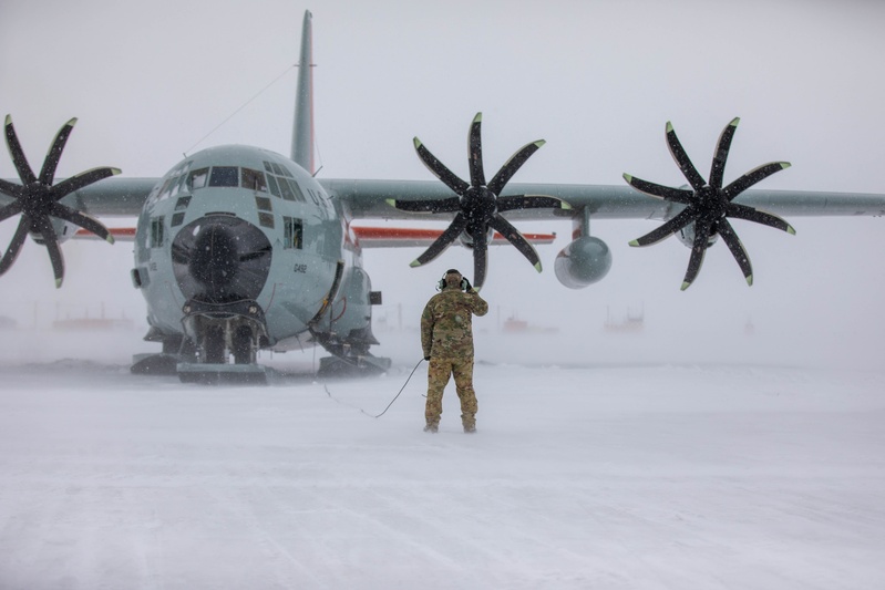 New York Air National Guard’s 109th Airlift Wing Annual Antarctic Support Mission Under Way