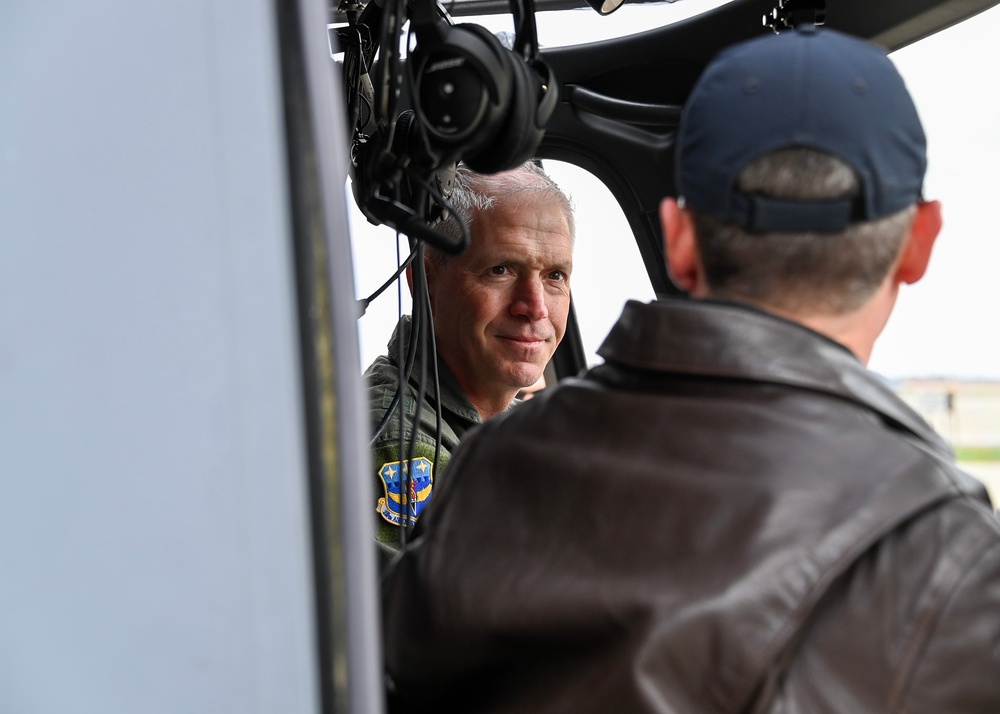 MH-139 Grey Wolf visits JBA