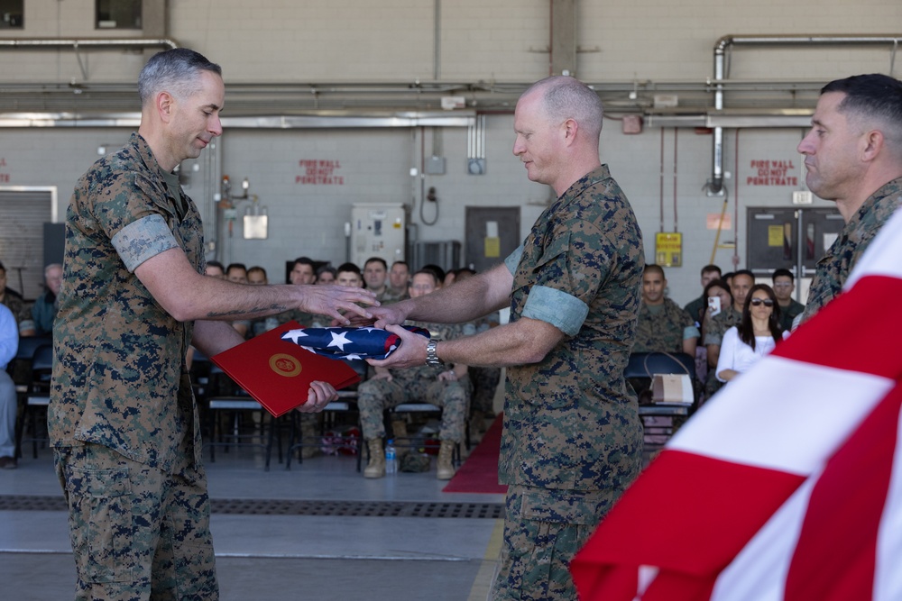 Master Sergeant Joshua S. Parson retires at MCAS Yuma