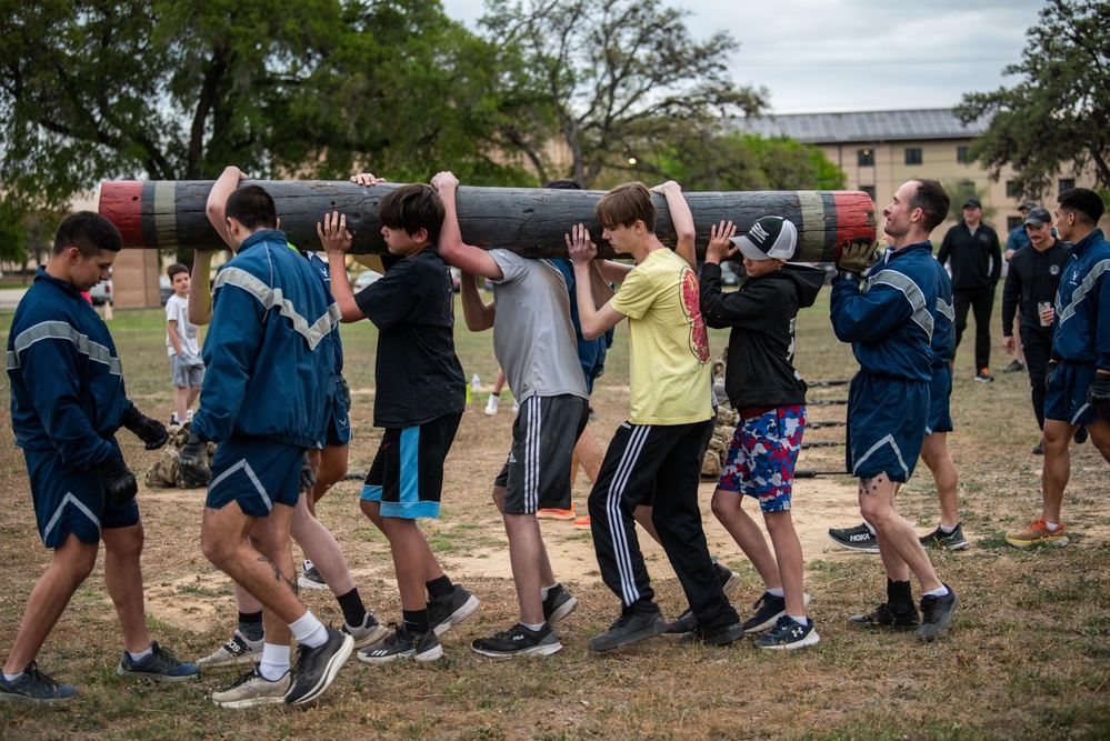 Boy Scouts Visit Special Warfare Training Wing