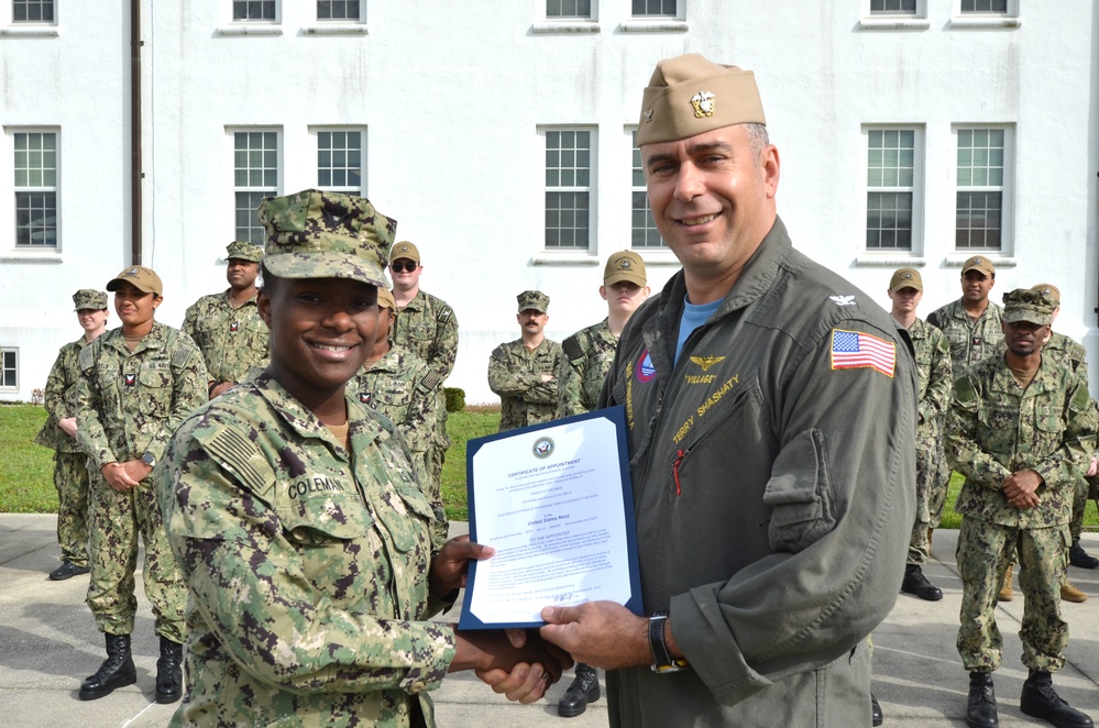 NAS Pensacola MAP Frocking Ceremony