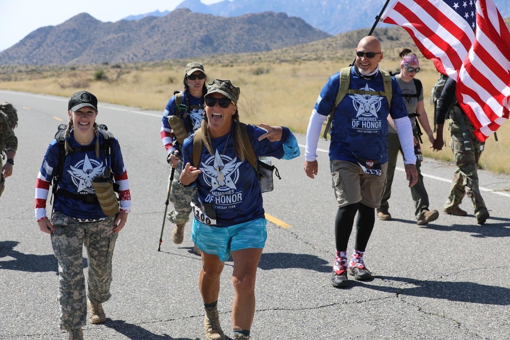 Memories of Honor march at the Bataan