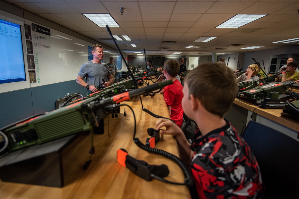 Boy Scouts Visit Special Warfare Training Wing