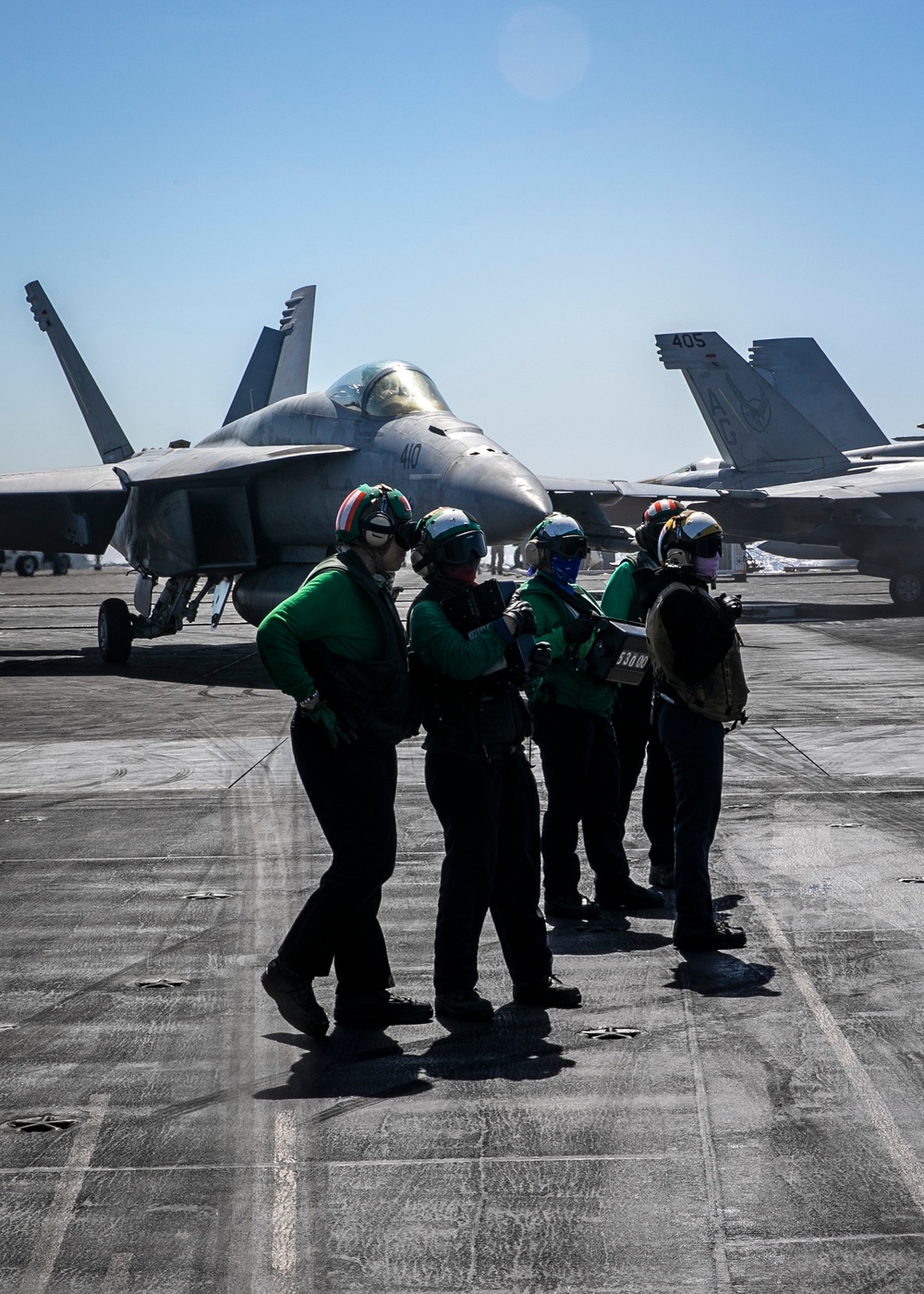 Daily Operations Aboard USS George H.W. Bush (CVN 77)