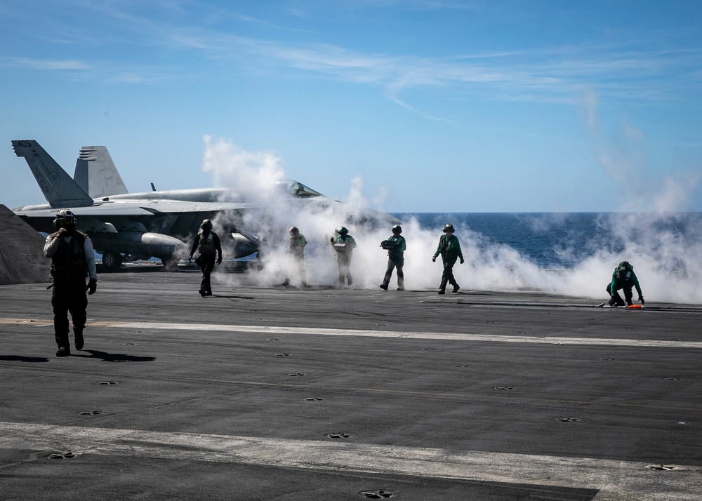 Daily Operations Aboard USS George H.W. Bush (CVN 77)