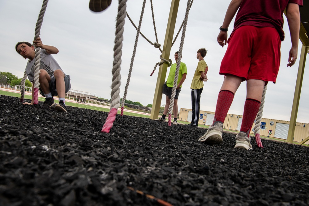 Boy Scouts Visit Special Warfare Training Wing