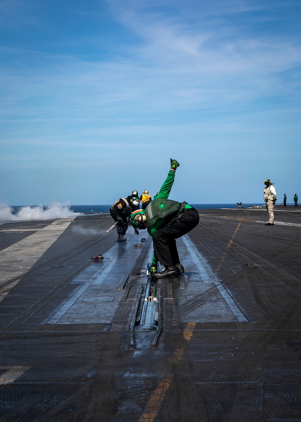 Daily Operations Aboard USS George H.W. Bush (CVN 77)