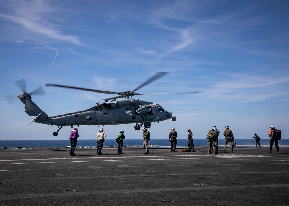 Daily Operations Aboard USS George H.W. Bush (CVN 77)