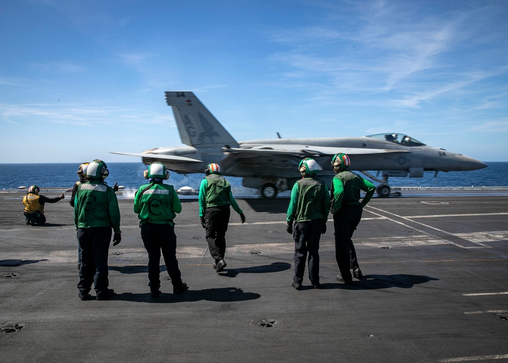 Daily Operations Aboard USS George H.W. Bush (CVN 77)