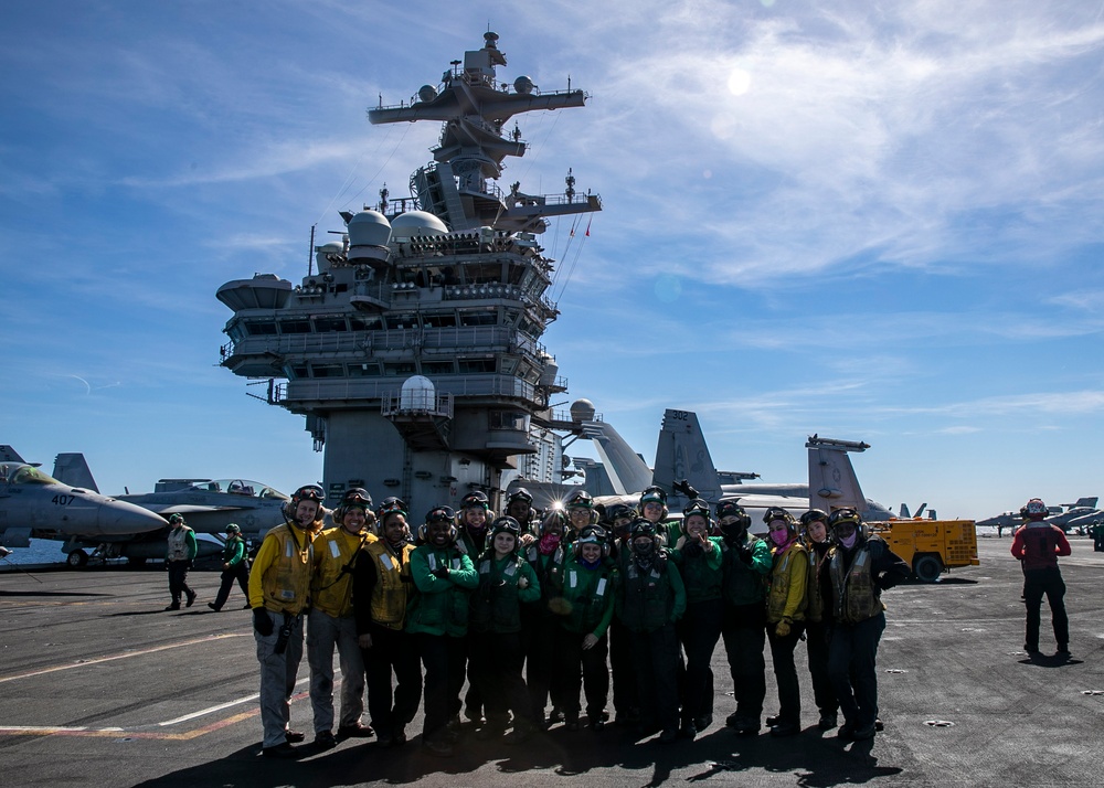 Daily Operations Aboard USS George H.W. Bush (CVN 77)