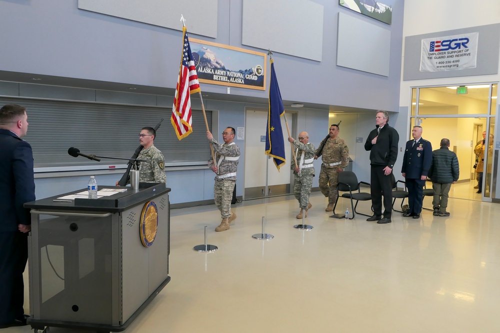 Bethel hosts promotion ceremony for Alaska’s adjutant general