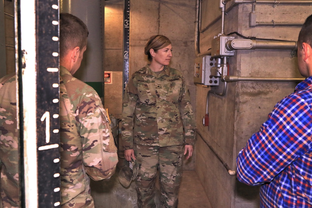 USACE Great Lakes and Ohio River Division Commander Tours New York Dam