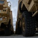 U.S. Army vehicles are loaded onto the USNS Pomeroy