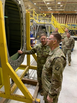 Aviation maintenance skill development on-the-job at depot