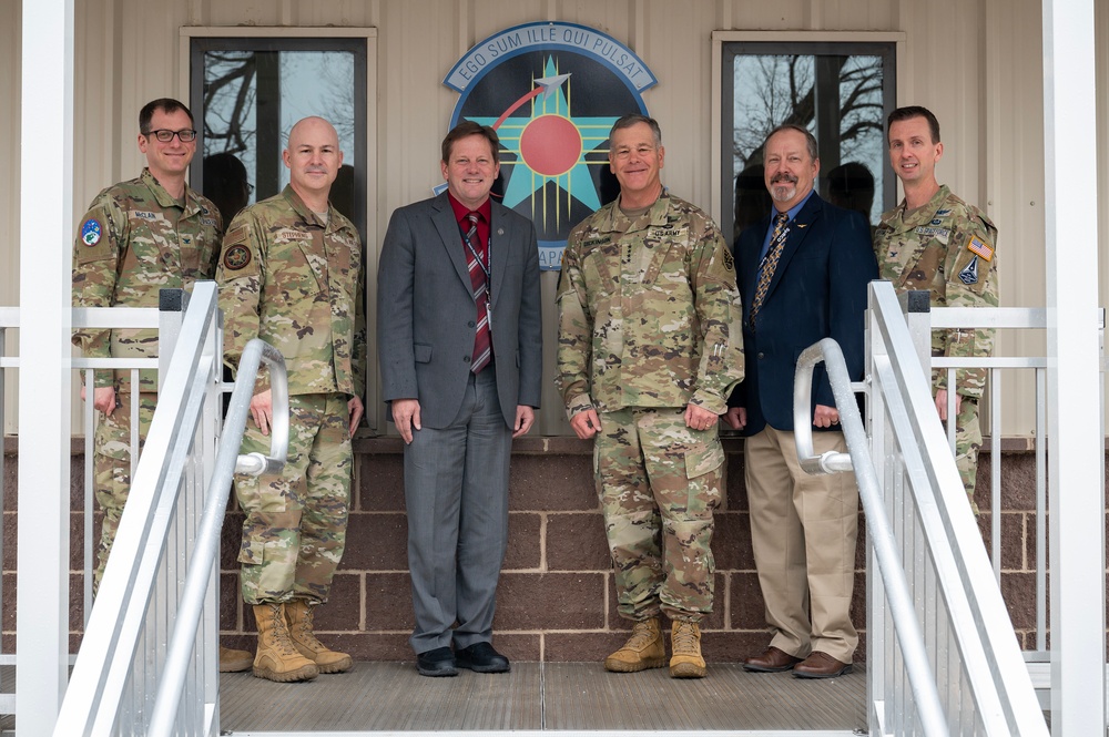 U.S. Space Commander, Gen. James H. Dickinson Visits Kirtland AFB