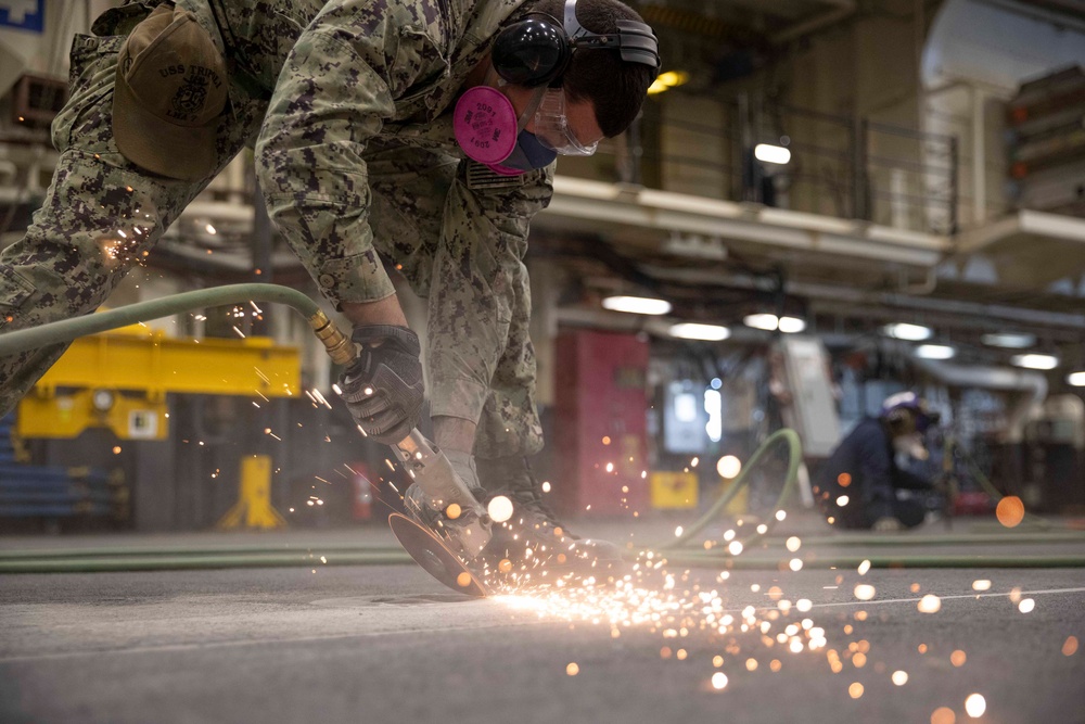 Grind and Needle gun