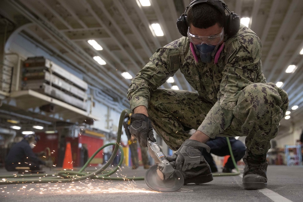 Grind and Needle gun