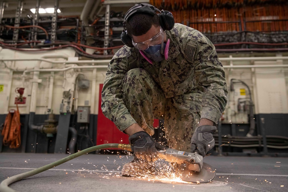 Grind and Needle gun