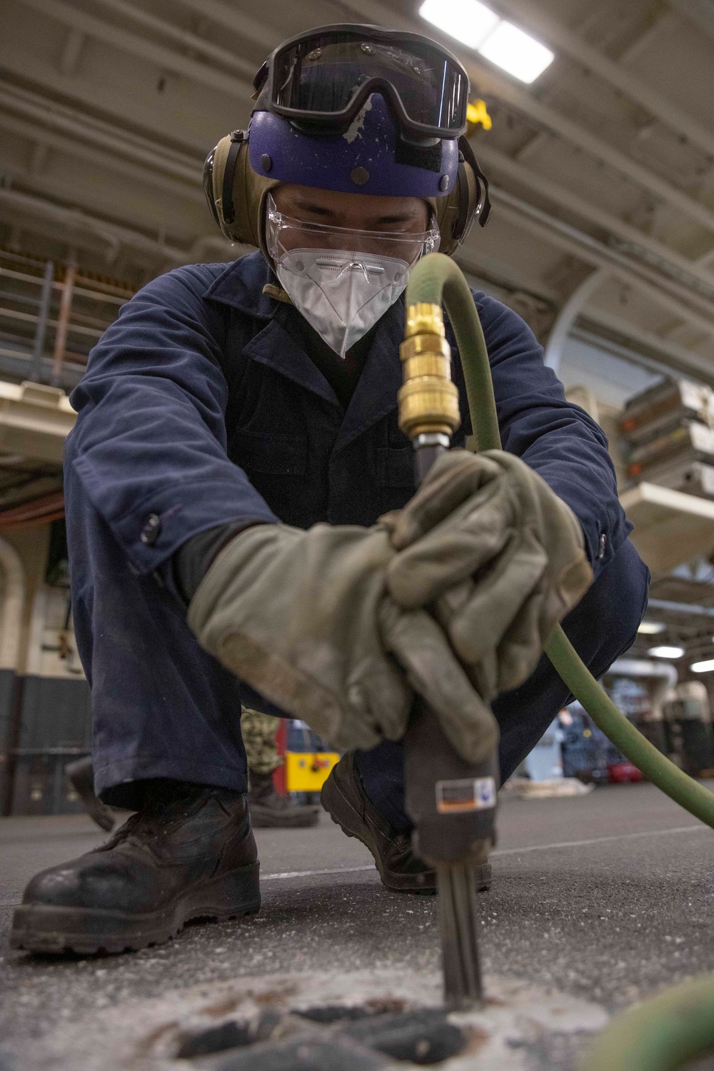 Grind and Needle gun