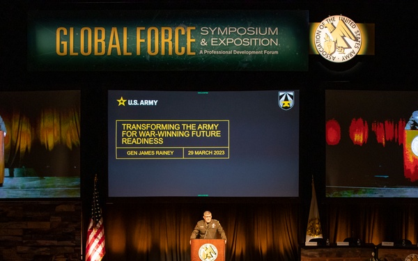 AUSA Global Force Symposium - Gen. James Rainey