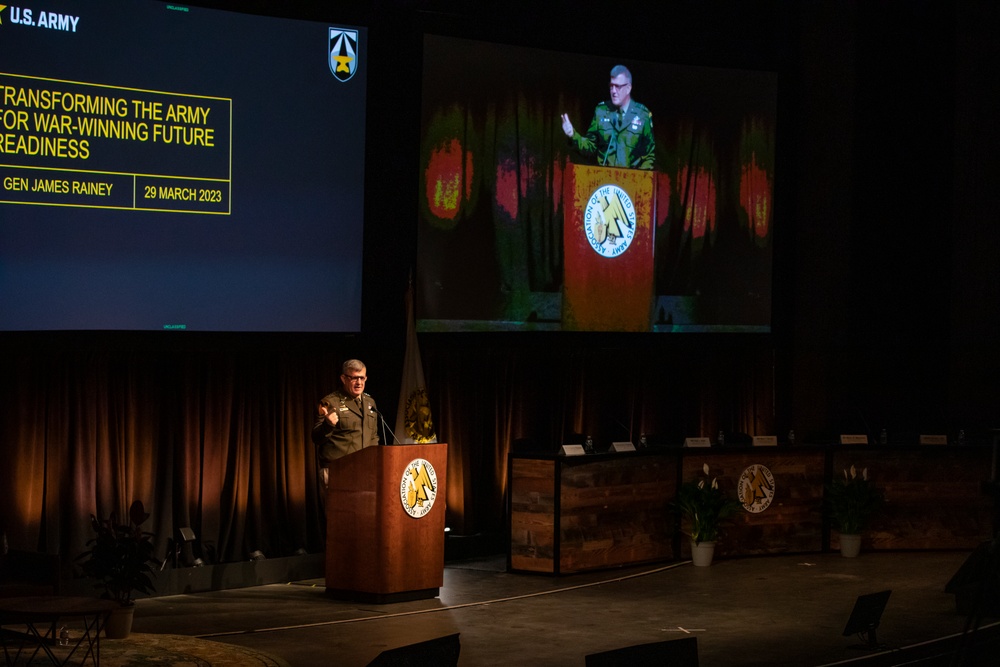 AUSA Global Force Symposium - Gen. James Rainey