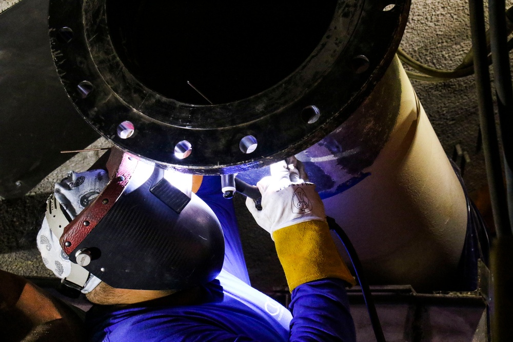 JTF-RH repair fuel pipes, March 23, 2023