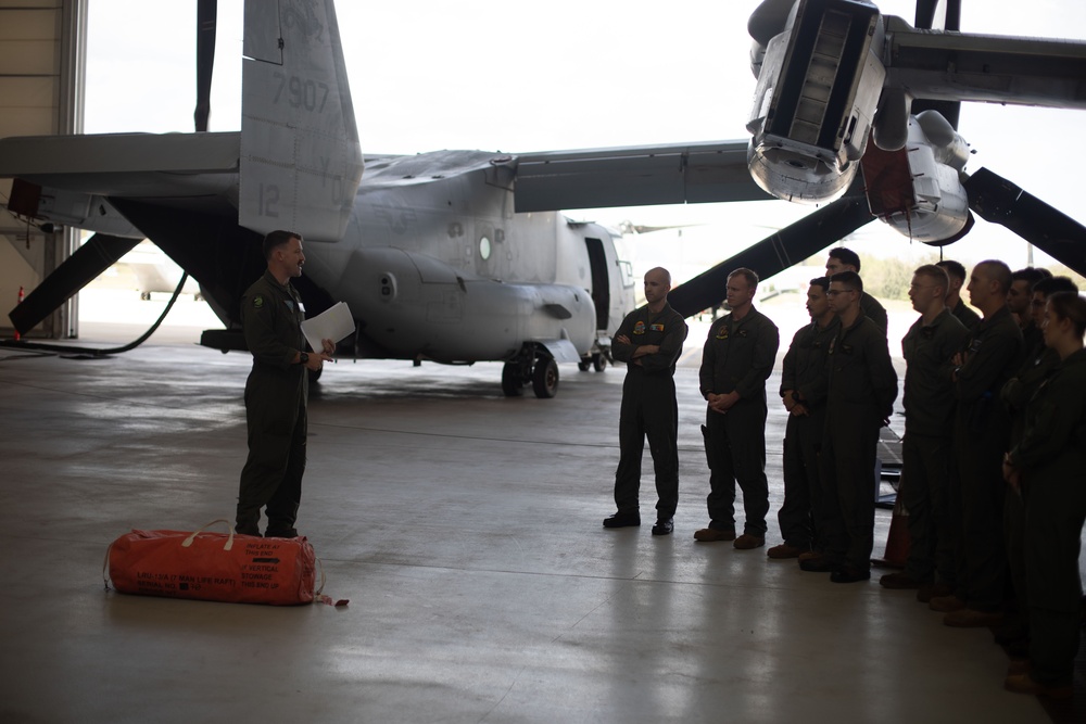 Marine Aircraft Group 24 Conducts Survival Life Raft Demonstration