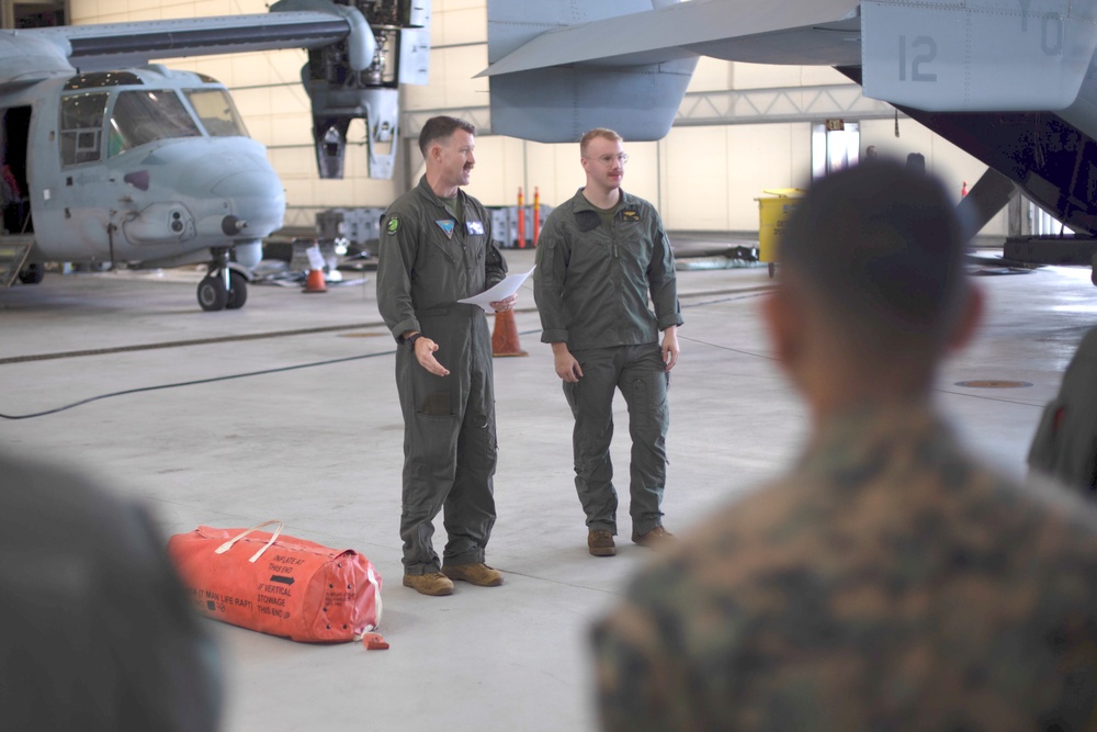 Marine Aircraft Group 24 Conducts Survival Life Raft Demonstration