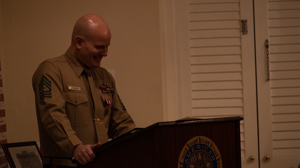 Master Sergeant Chad Falkos Retirement Ceremony