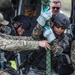 Navy SEALs conduct Fast Rope Insertion/Extraction System (FRIES) training with Guatemalan Naval Special Forces