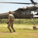 Navy SEALs conduct Fast Rope Insertion/Extraction System (FRIES) training with Guatemalan Naval Special Forces