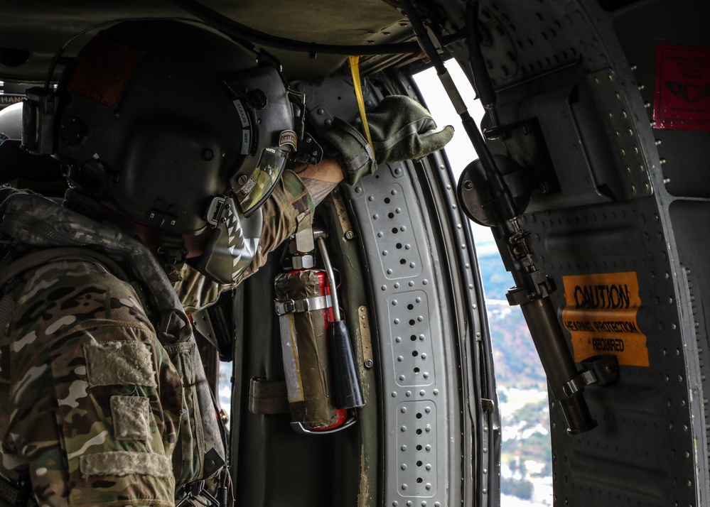 Navy SEALs conduct Fast Rope Insertion/Extraction System (FRIES) training with Guatemalan Naval Special Forces