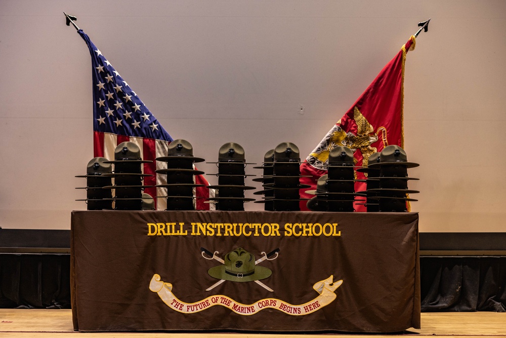 Drill Instructor School Graduation