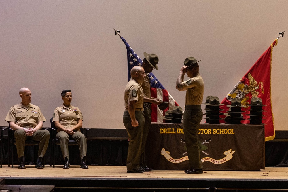 Drill Instructor School Graduation