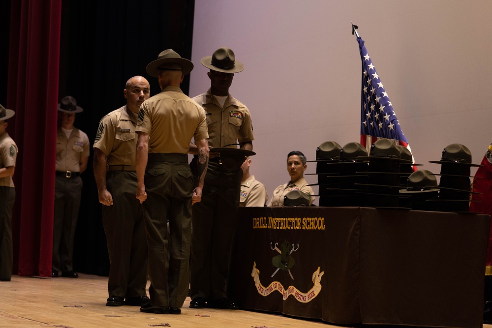 Drill Instructor School Graduation