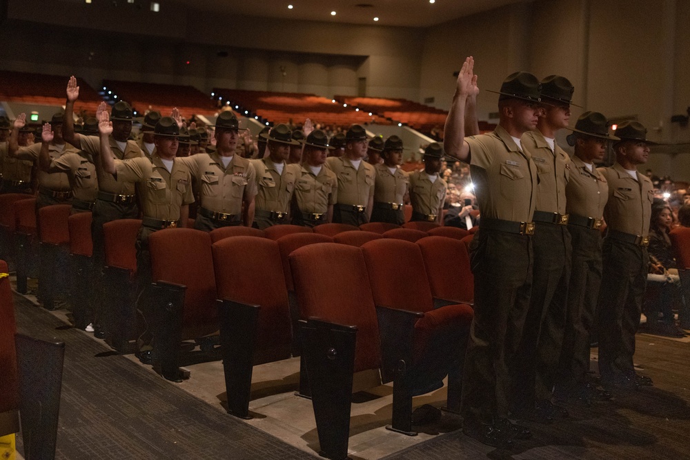 Drill Instructor School Graduation