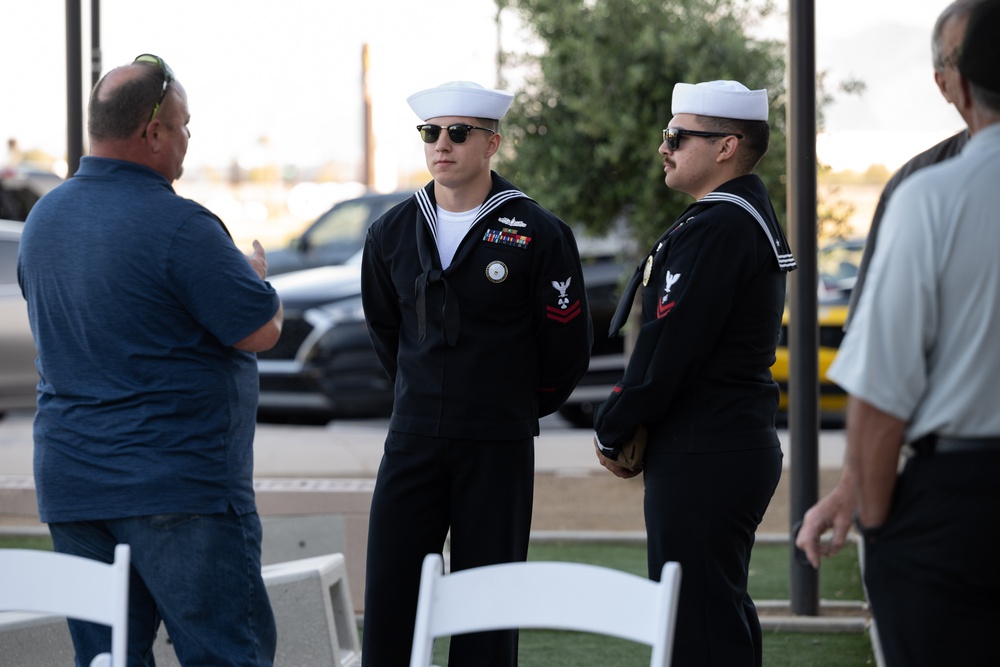 U.S. Navy Band Sea Chanters perform in Goodyear