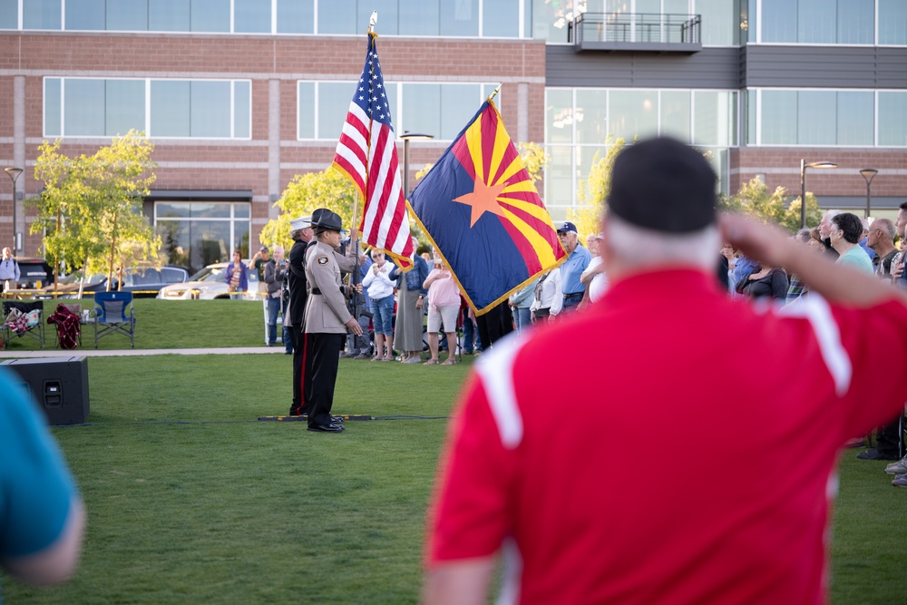 U.S. Navy Band Sea Chanters perform in Goodyear