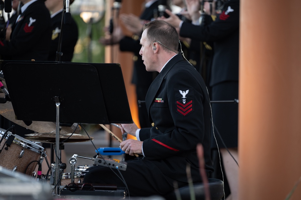 U.S. Navy Band Sea Chanters perform in Goodyear