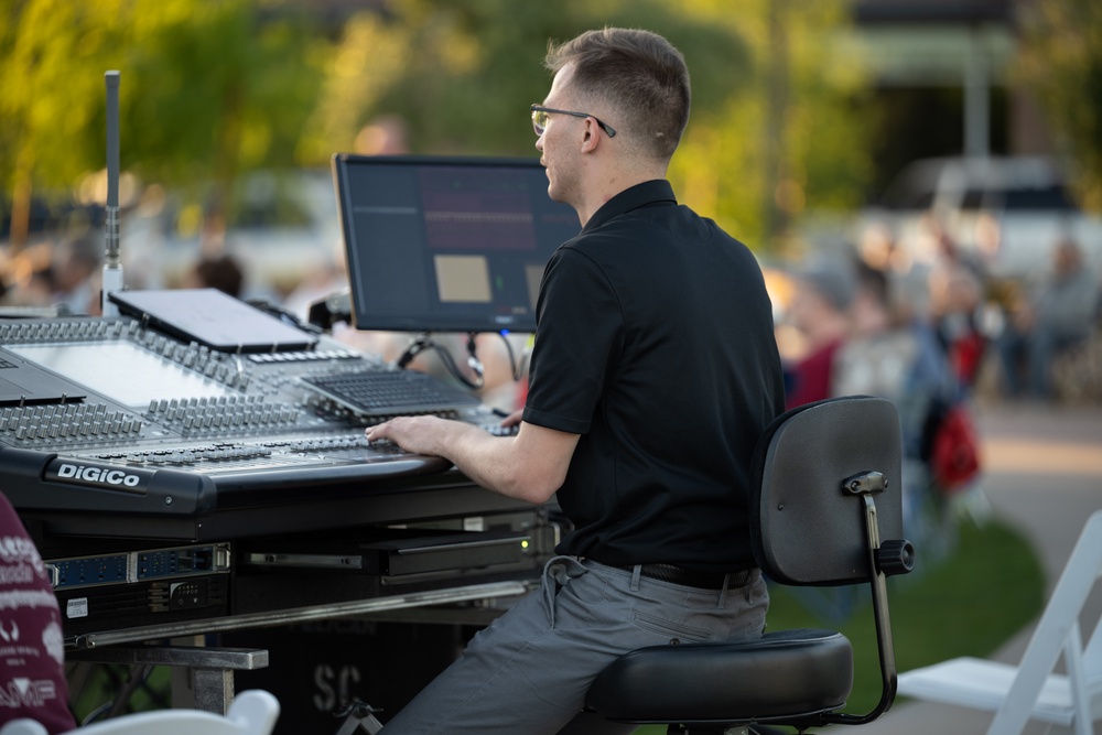 U.S. Navy Band Sea Chanters perform in Goodyear